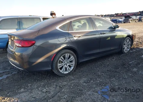 2015 Chrysler 200 Limited z USA, uszkodzony, nr VIN 1C3CCCAB2FN737710